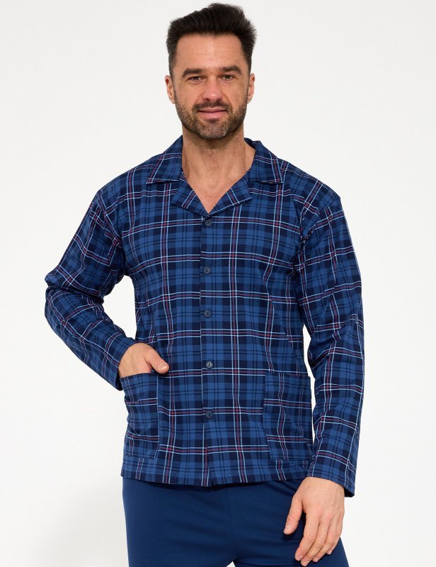 Piżama Cornette 114/84 dł/r 3XL-5XL rozpinana