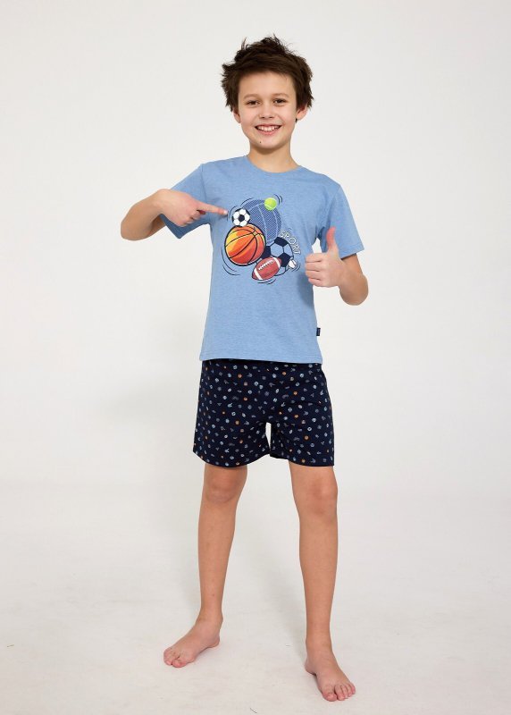 Piżama Cornette Young Boy 790/126 Sport kr/r 134-164