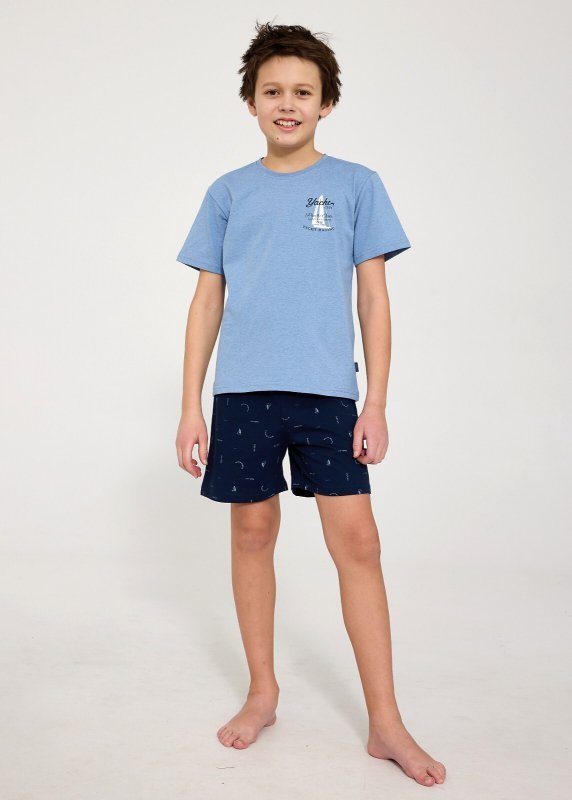 Piżama Cornette Young Boy 790/127 Pacific kr/r 134-164