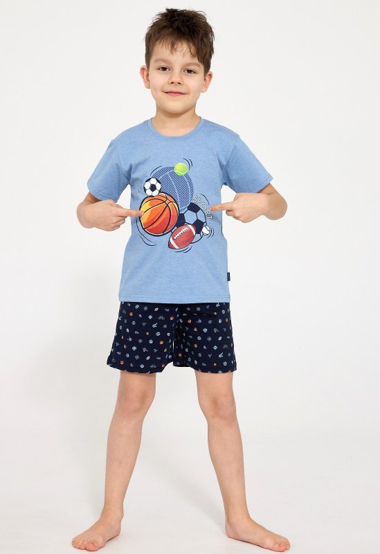Piżama Cornette Kids Boy 789/126 Sport kr/r 86-128