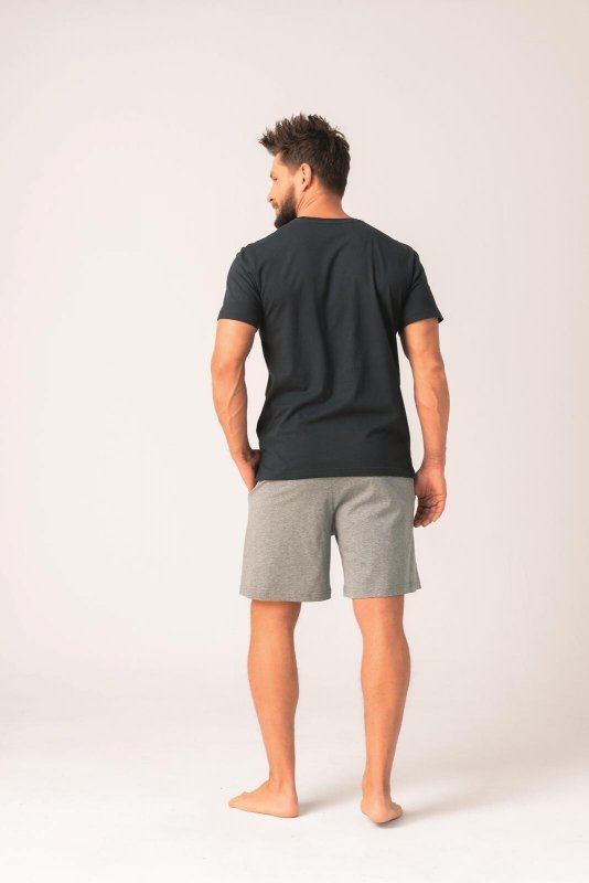 Piżama Key MNS 637 A26 kr/r 3XL-4XL męska