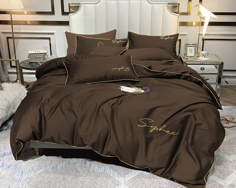 Komplet pościeli Cotton World Mikrowłókno Haft FHL-3303 220x200