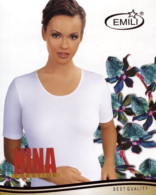 Koszulka Emili Nina biała S-XL