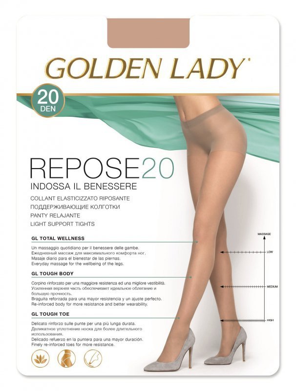 Rajstopy Golden Lady Repose 20 den 2-5