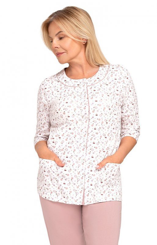 Piżama Martel Maria II 201 3/4 M-2XL damska rozpinana