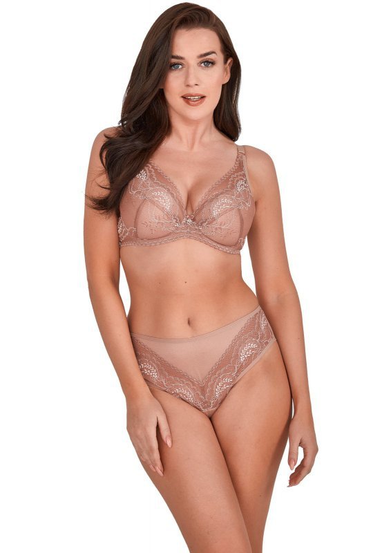 Biustonosz push-up Gaia BS 1183 Irene Mokka