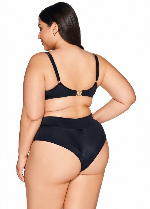 Biustonosz kąpielowy half cup Ava SK 313 Black Maxi