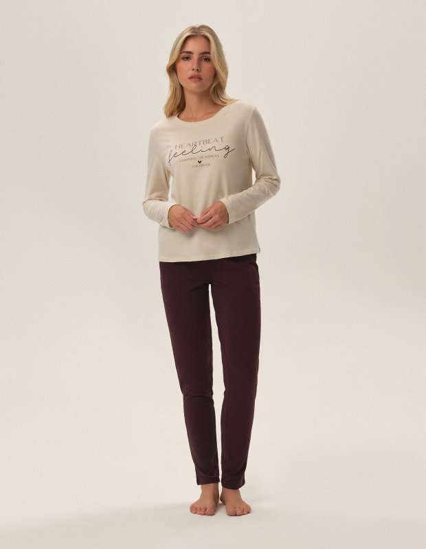 Piżama Henderson Ladies 42709 Freja dł/r S-2XL