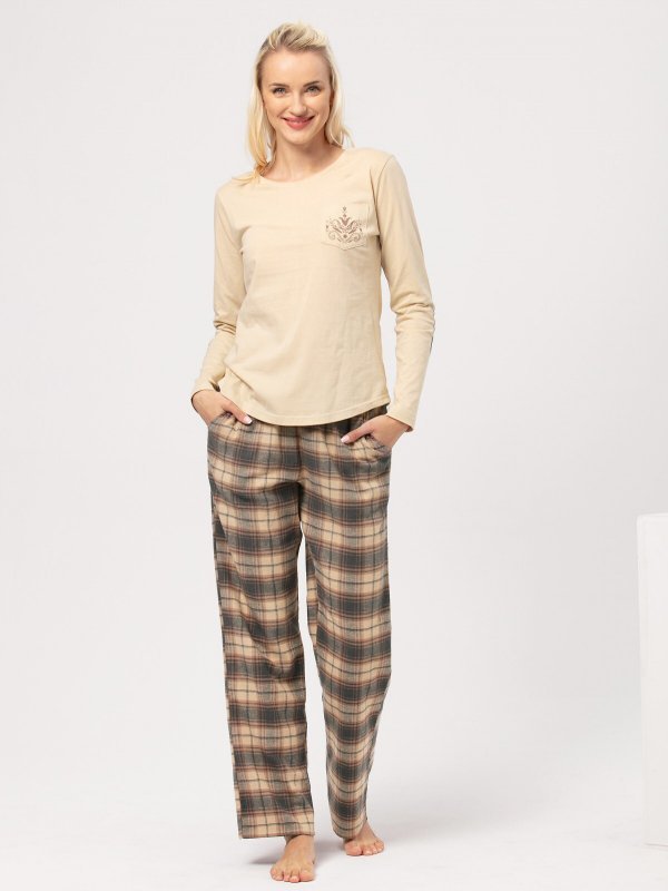 Piżama Key LNS 403 B24 Flanela dł/r S-XL
