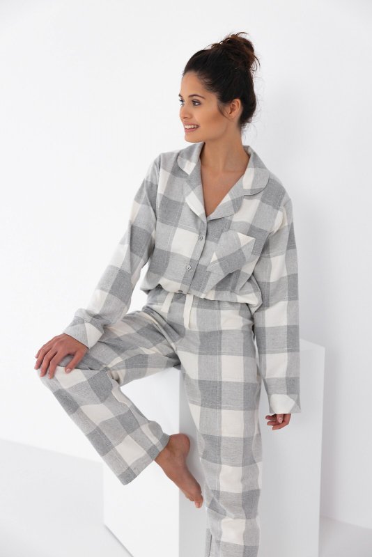 Piżama Sensis Evie dł/r S-XL rozpinana
