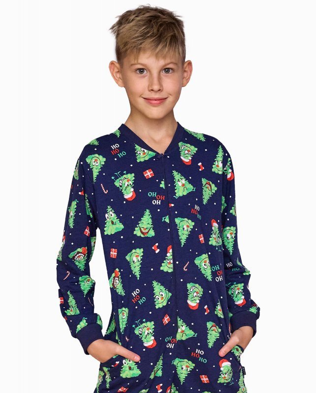 Kombinezon Cornette Young Boy 186/168 Christmas Tree 2 dł/r 134-164