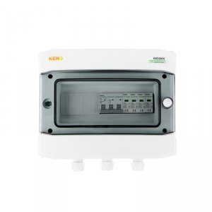 Rozdzielnica przyłączeniowa AC z ogranicznikiem przepieć typ 1+2, 50A 3-F