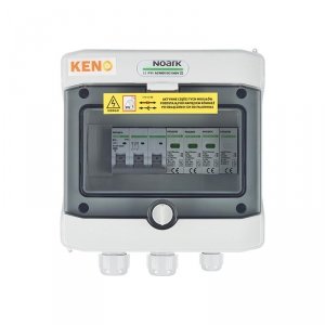 Rozdzielnica przyłączeniowa AC z ogranicznikiem przepieć typ 1+2, 10A 3-F