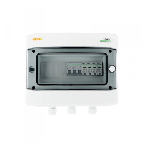 Rozdzielnica przyłączeniowa AC z ogranicznikiem przepieć typ 1+2, 50A 3-F