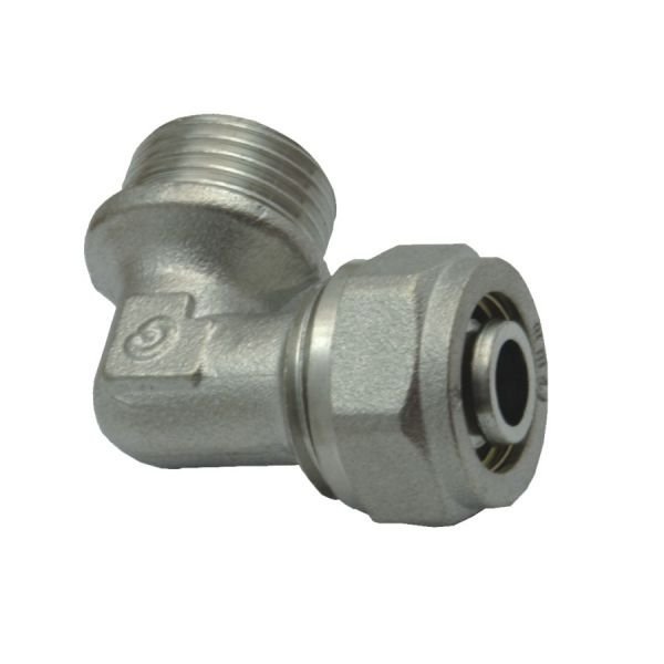 Kolano skręcane 90 16x1/2 PEX-GZ