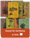 Zeszyt w linie. Forrest 64 kartkowy