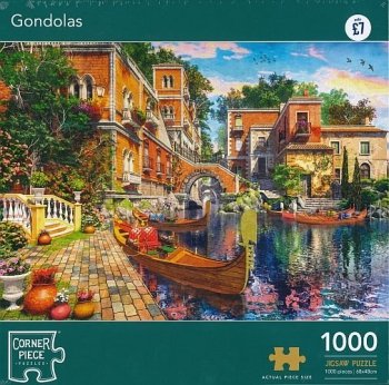 Gondolas. Puzzle 1000 elementów