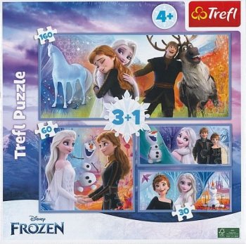 Frozen. Puzzle 3 + 1