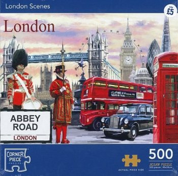 London Scenes. Puzzle 500 elementów