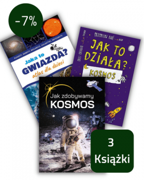 Wychowaj bystrzaka! Zestaw 3 książek dla odkrywcy kosmosu. Dla wieku 6-9 lat 