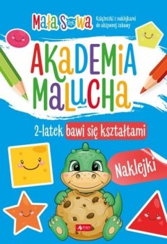 Akademia malucha. 2-latek bawi się kształtami