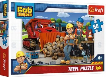 Bob Budowniczy. Bob i Wendy. Puzzle 60 elementów