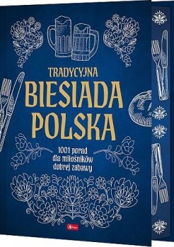 Tradycyjna biesiada polska (kolorowe brzegi)