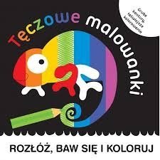 Rozłóż, baw się i koloruj. Tęczowe malowanki