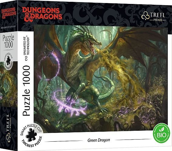 Dungeons &amp; Dragons. The Hunt for the Green Dragon. Puzzle 1000 elementów