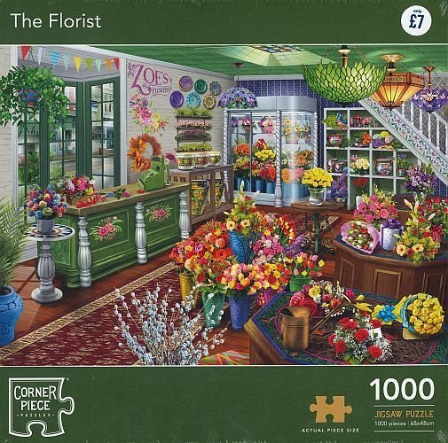 The florist. Puzzle 1000 elementów