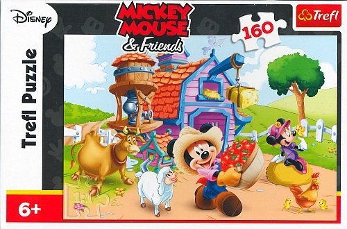 Mickey Mouse &amp; Friends. 160 elementów. Puzzle , Trefl