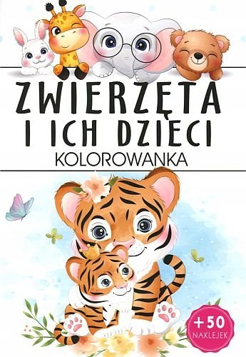 Zwierzęta i ich dzieci. Kolorowanka