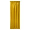 PIERRE CARDIN zasłona SIBEL z miękkiego i delikatnego welwetu, 140x270cm musztardowa 