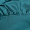 Prześcieradło jersey z gumką 180x200 cm z bawełny kolor turkusowy 125 g/m2 Design 91 