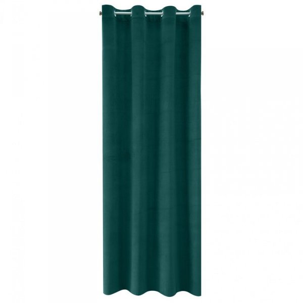 ZASŁONA GOTOWA MILO 140 X 250 CM CIEMNOZIELONY