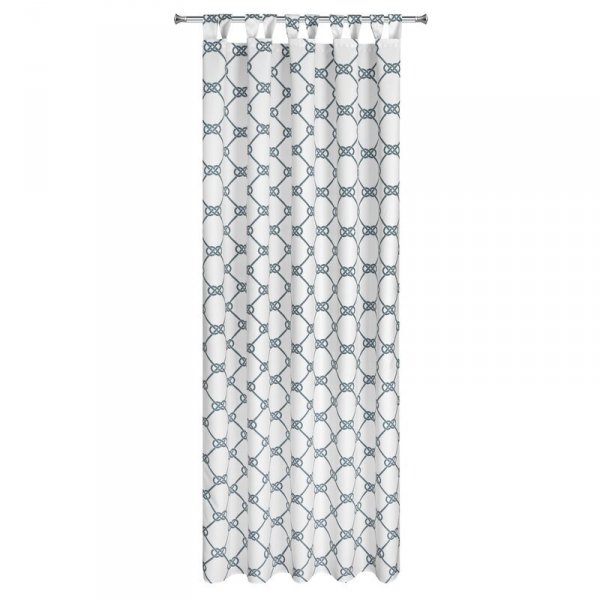 Zasłona zewnętrzna wodoodporna GARDEN 16 na szelkach 155 X 240cm Biały sznur