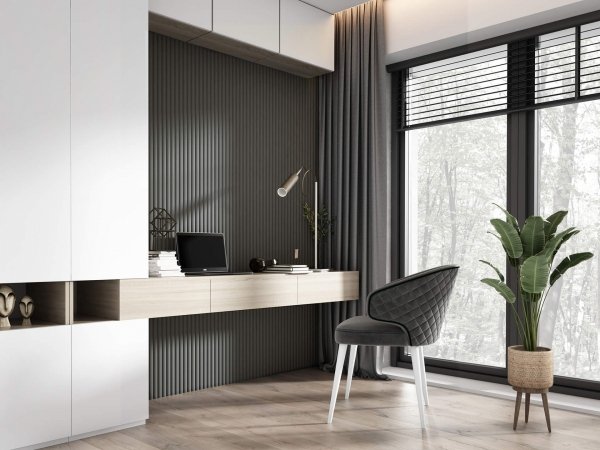 Lamele ścienne Infinity 12cm x 270cm - Luna - Lamelio