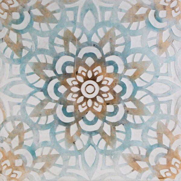 OBRAZ 486B 80 X 80 CM NIEBIESKI