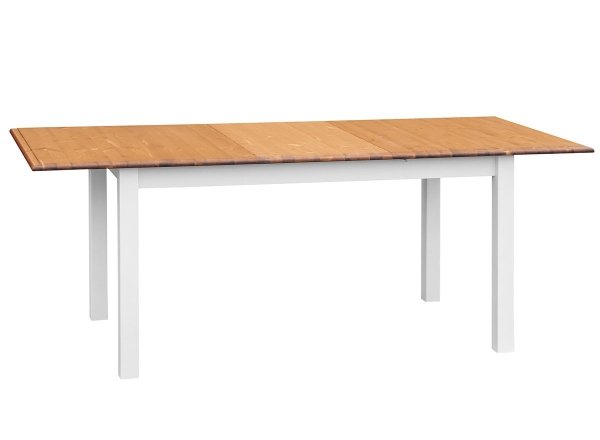 Sosnowy Stół rozkładany 93x150-200 Belluno Elegante Biały - Katmandu