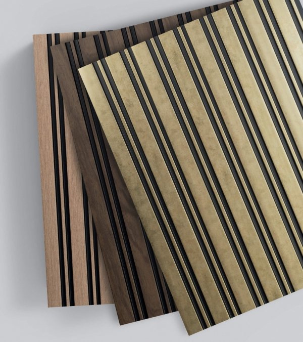 Lamele ścienne Milo 12,2cm x 270cm - Dąb Sonoma - Lamelio