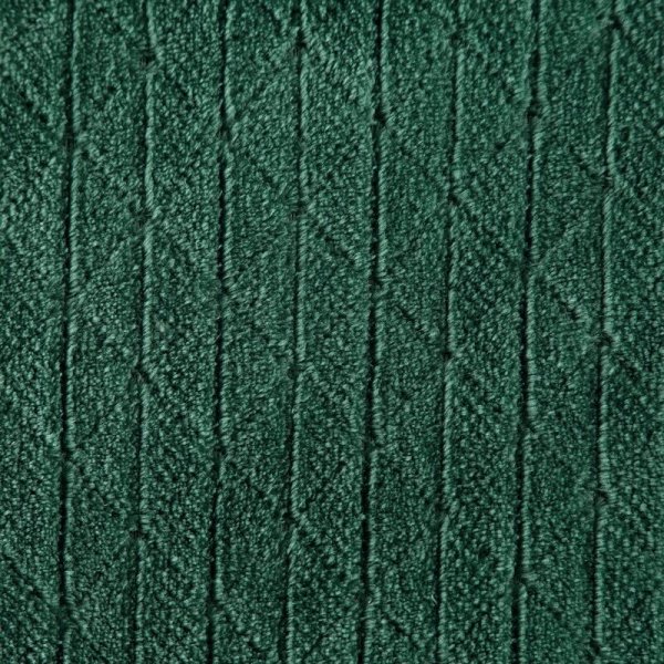 DESIGN 91 Koc CINDY 4 miękki i miły w dotyku z wytłaczanym wzorem 200x220 cm Zielony