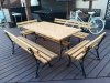 Zestaw MAJA królewki bez podłokietnika 175x90
