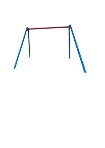 Huśtawka podwójna na publiczny plac zabaw