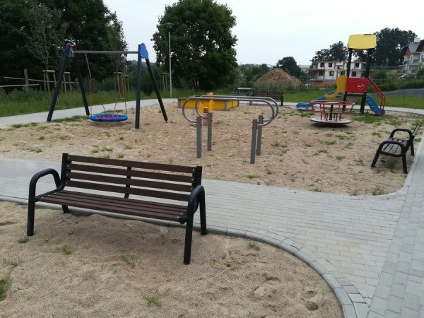 Ławka parkowa Alicja z ATESTEM ocynkowana 180