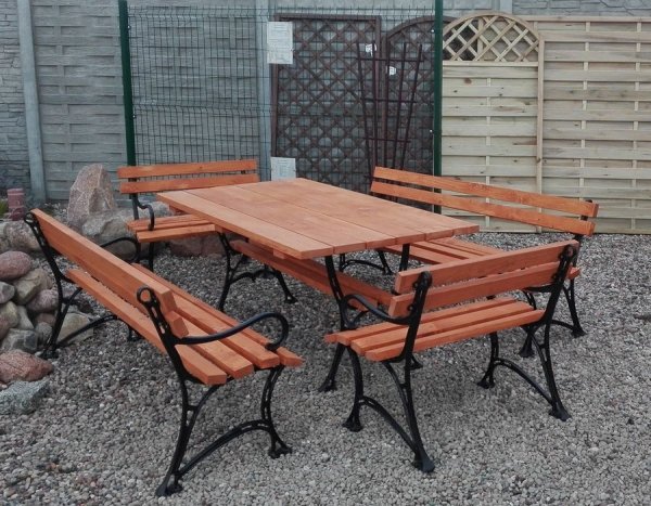 Zestaw MAJA ZP XXL królewki z podłokietnikiem 175x90