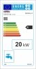 Camino 4 ULTRA SLIM kocioł na pellet o mocy 20KW ecoTOUCH920