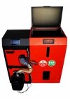 Camino 4 żeliwny kocioł na pellet z podajnikiem o mocy 10 KW ecoMax 361 simTOUCH ST4 Seperate