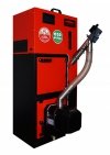 Camino 4 Slim - żeliwny kocioł na pellet z podajnikiem o mocy 15 KW EcoMax 920 simTOUCH ST4 Seperate 