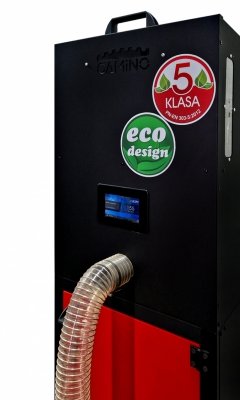Camino 4 ULTRA SLIM kocioł na pellet o mocy 17kW ecoTOUCH920