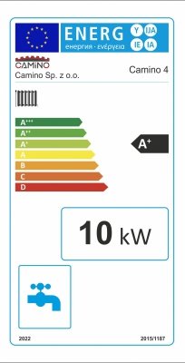 Camino 4  kocioł na pellet o mocy 10kW ecoTOUCH920